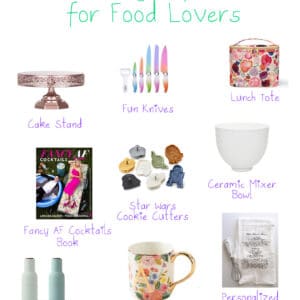 2019 Holiday Gift Guide for Food Lovers -- Looking for the perfect holiday gift for all the foodies and food lovers in your life? We are not Martha'a 2019 Holiday Gift Guide for Food Lovers is here! | wearenotmartha.com