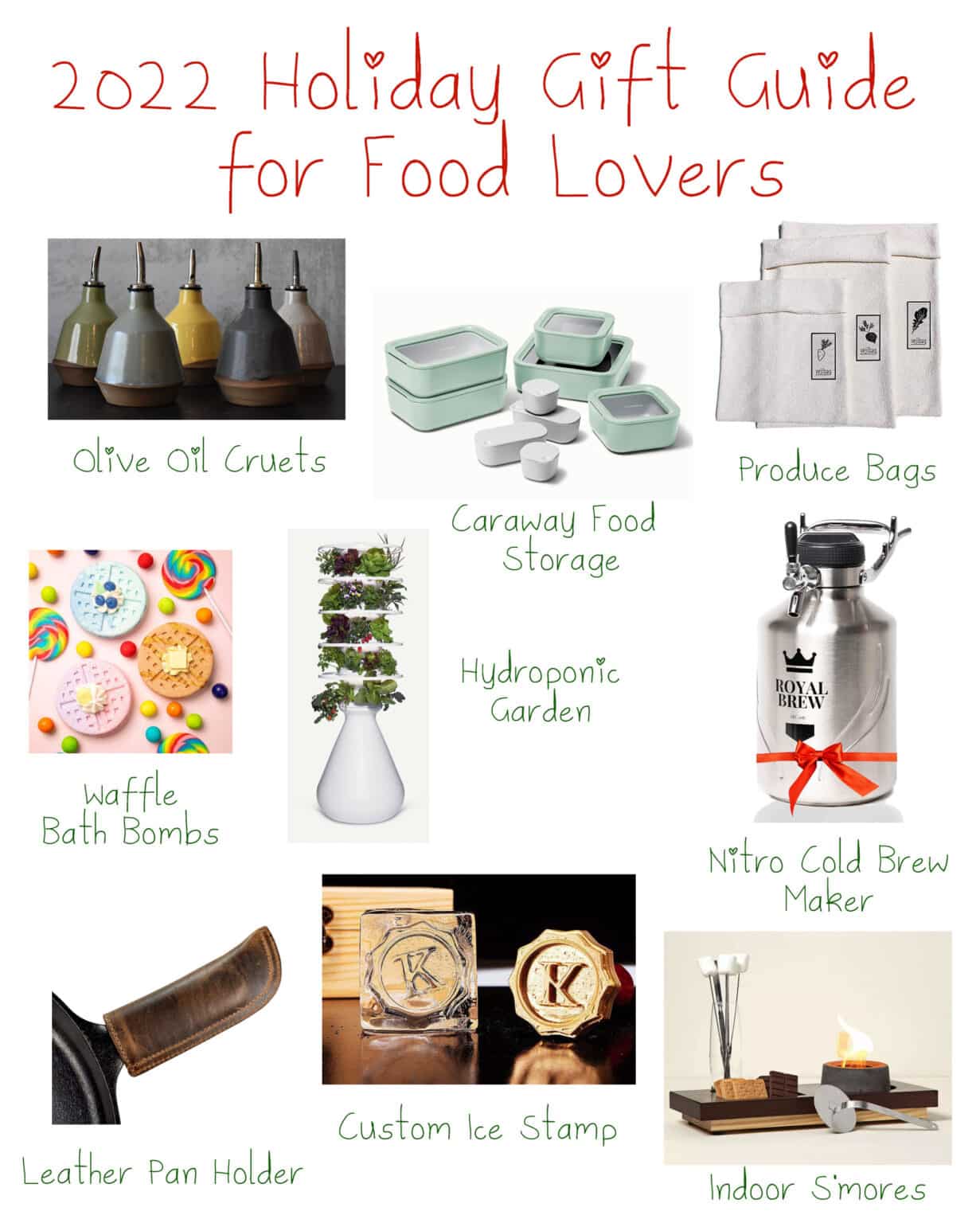2022 Holiday Gift Guide for Food Lovers - We are not Martha
