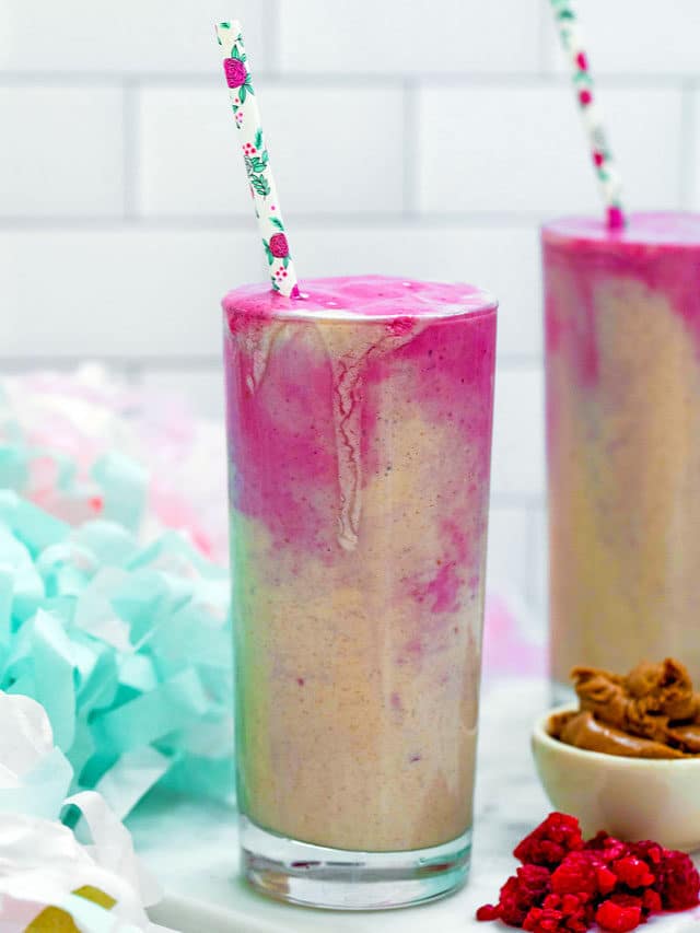 Almond Butter and Jelly Tofu Smoothie Recipe