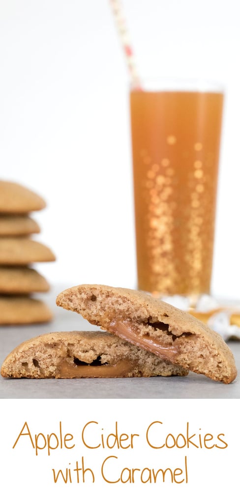 Apple Cider Cookies with Caramel