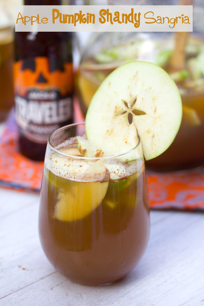 Apple Pumpkin Shandy Sangria