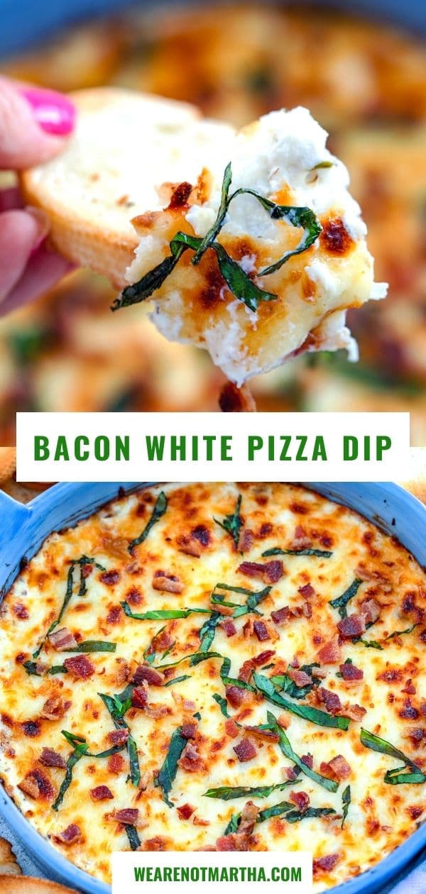 Bacon White Pizza Dip