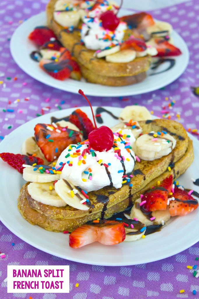 Banana Split French Toast Recipe We Are Not Martha