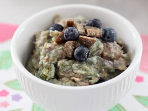 Berry Egg Oatmeal for Dogs