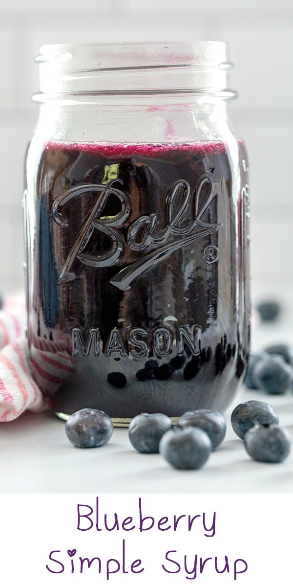 Blueberry Simple Syrup