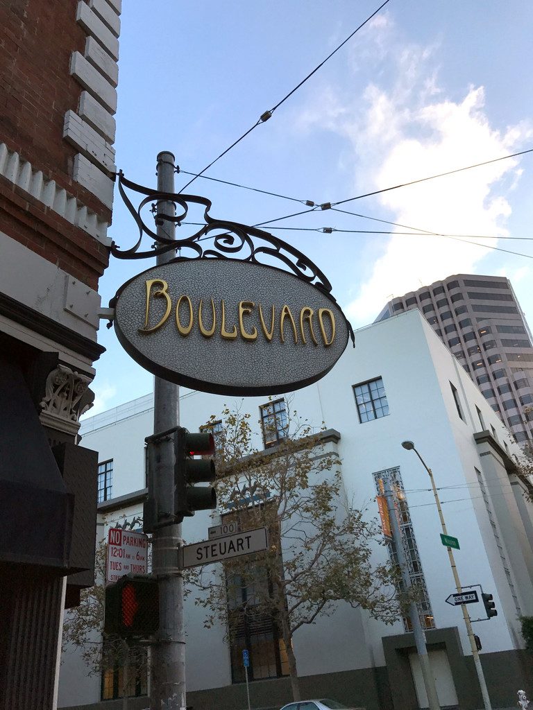 San Francisco and Wine Country Trip -- Boulevard Restaurant | wearenotmartha.com