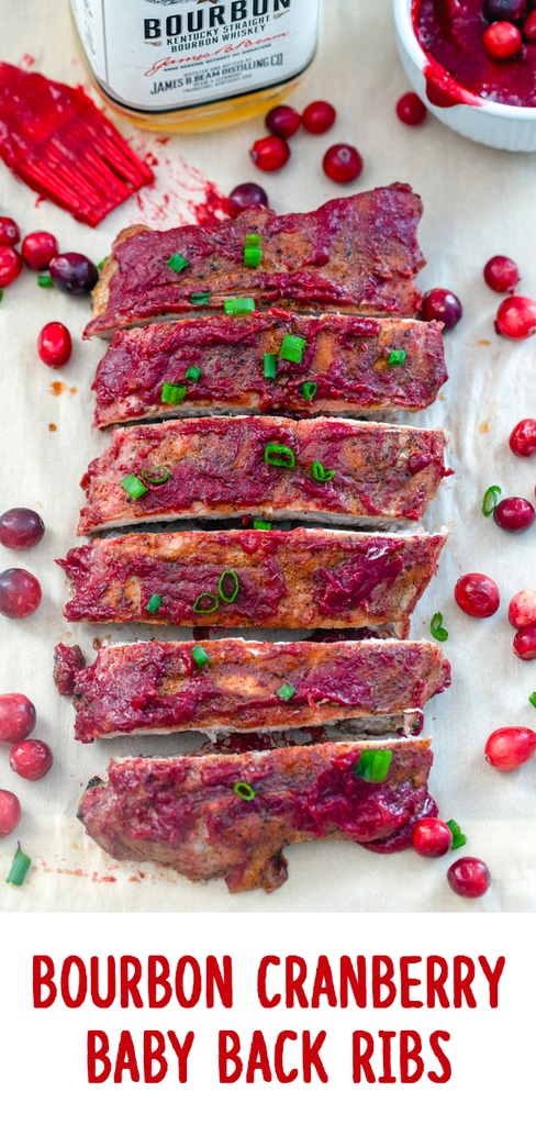 Bourbon Cranberry Baby Back Ribs