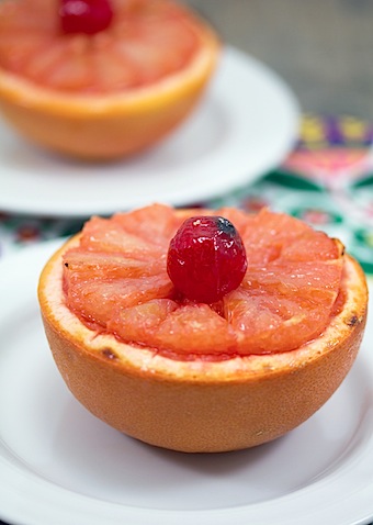 Broiled Brown Sugar Grapefruit