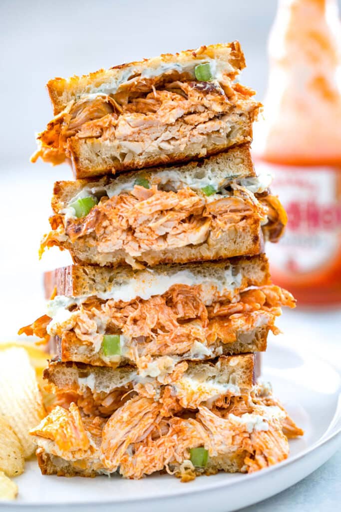 Taco Grilled Cheese Sandwich - Love Bakes Good Cakes