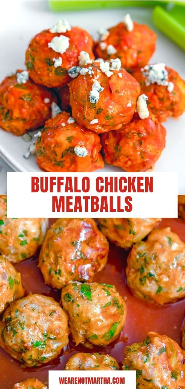 Buffalo Chicken Meatballs