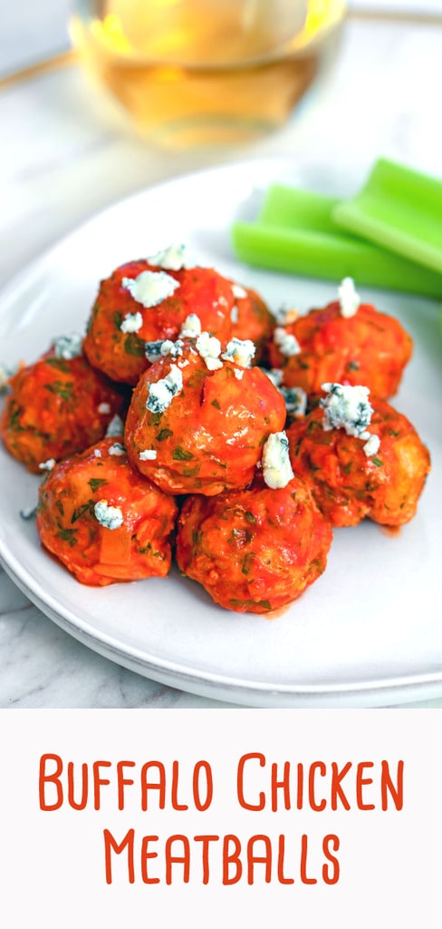 Buffalo Chicken Meatballs