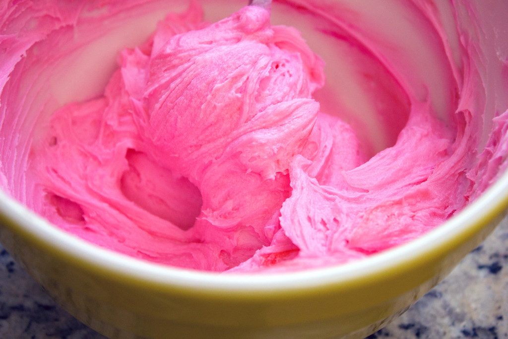 Pink Buttercream Frosting