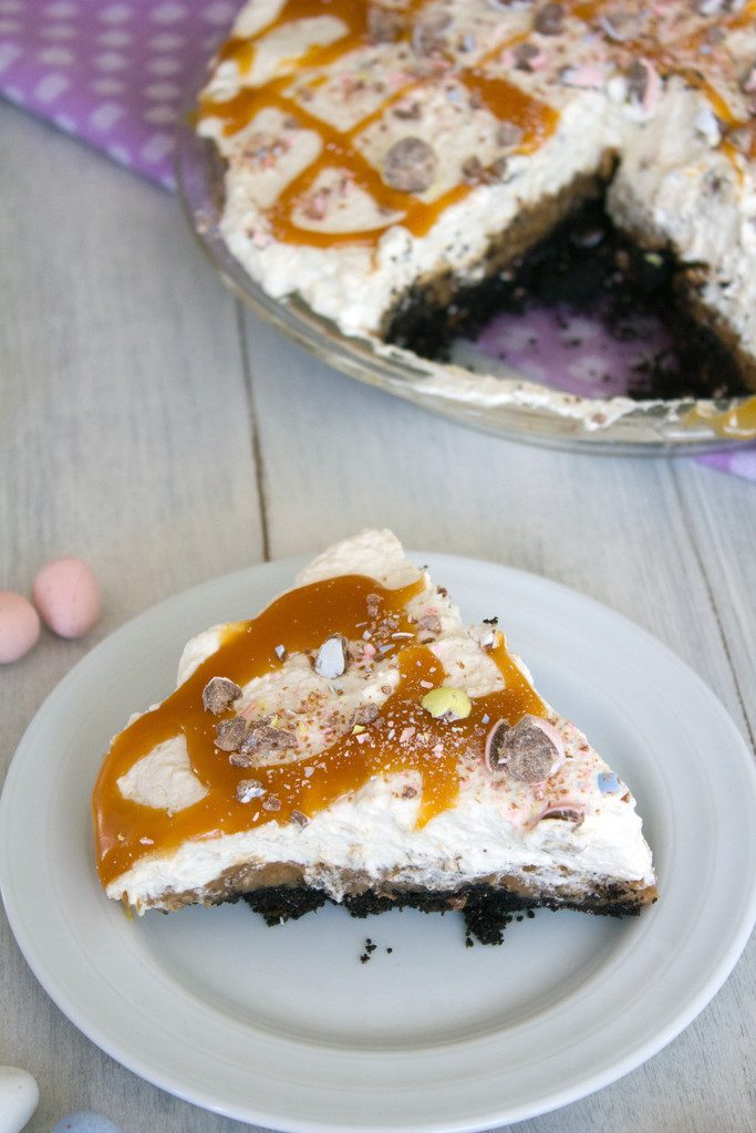 Cadbury Creme Egg Chocolate Cream Pie We are not Martha