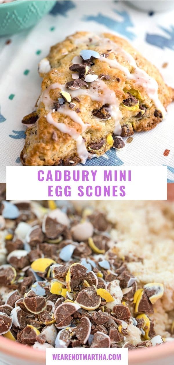 Cadbury Mini Egg Scones