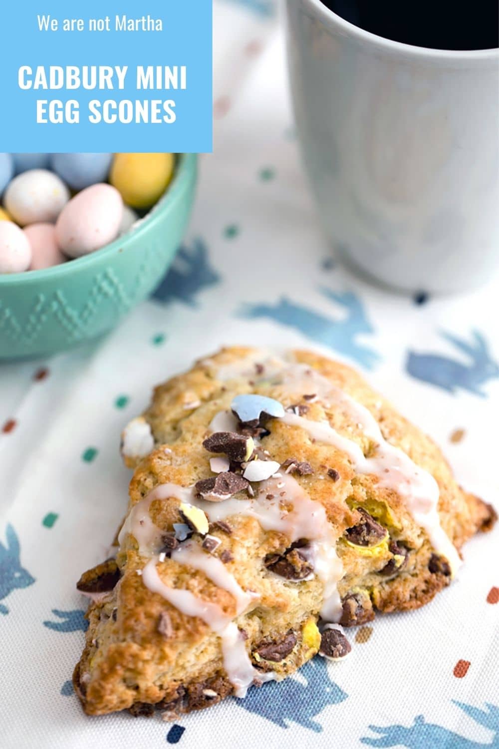 Cadbury Mini Egg Scones