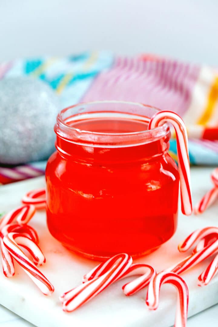 Candy Cane Syrup Recipe - We are not Martha