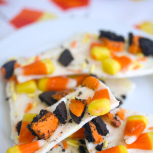 Candy Corn Candy Bark | wearenotmartha.com