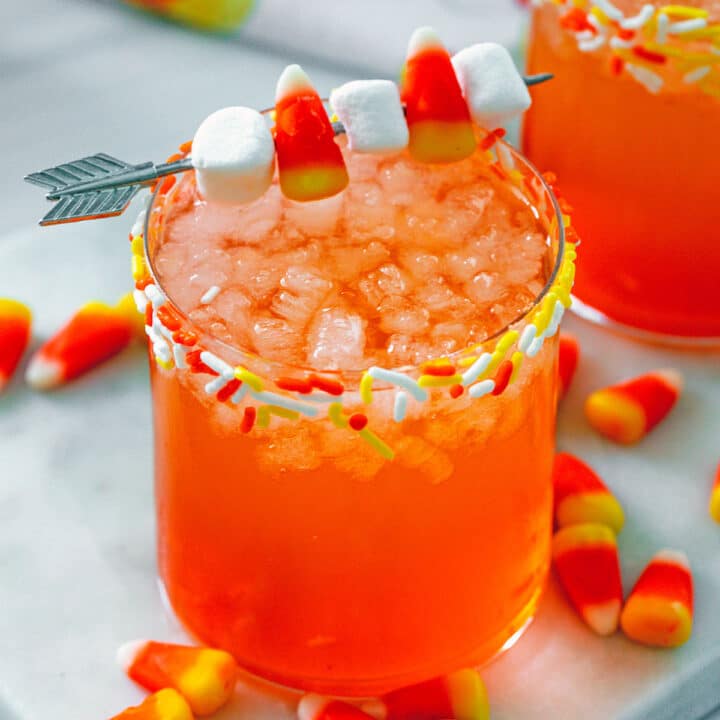 Candy Corn Cocktail Recipe - We are not Martha