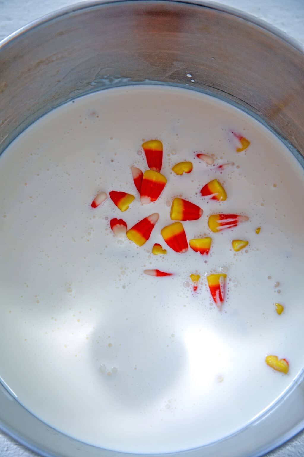 Candy Corn Ice Cream Recipe We are not Martha