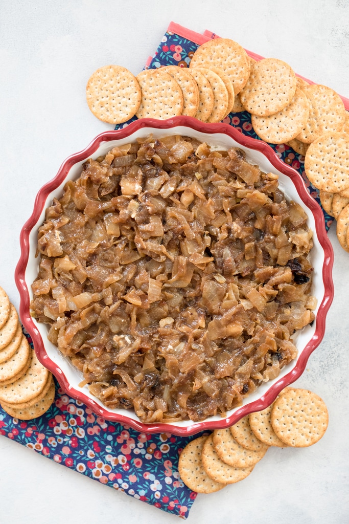 Caramelized Onion Goat Cheese Dip Recipe We are not Martha