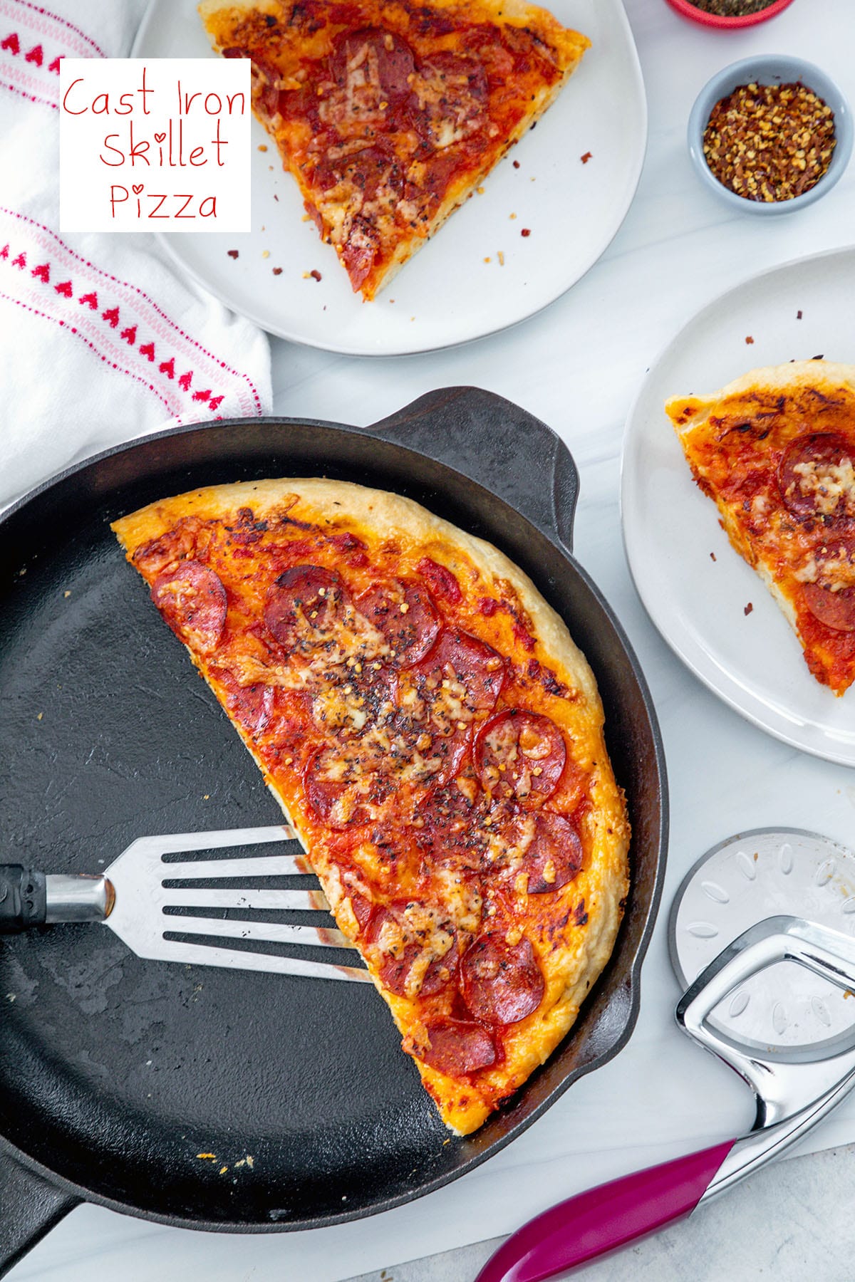 Cast Iron Skillet Pizza Recipe We are not Martha
