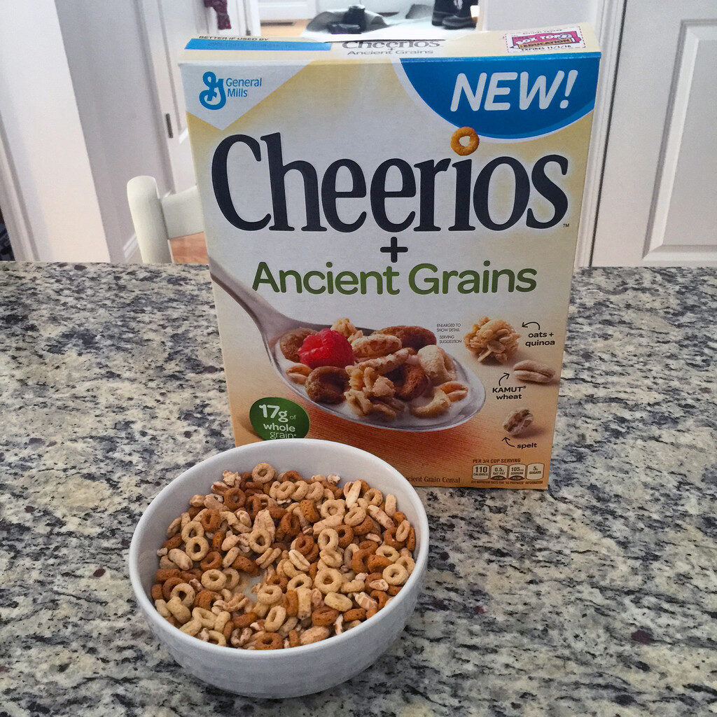 Ancient Grains Cheerios | wearenotmartha.com