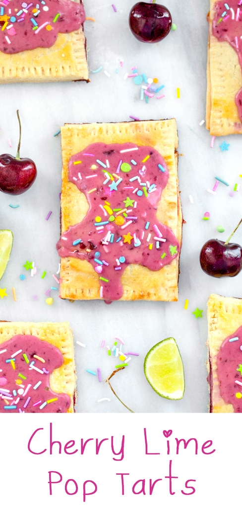 Cherry Lime Pop Tarts