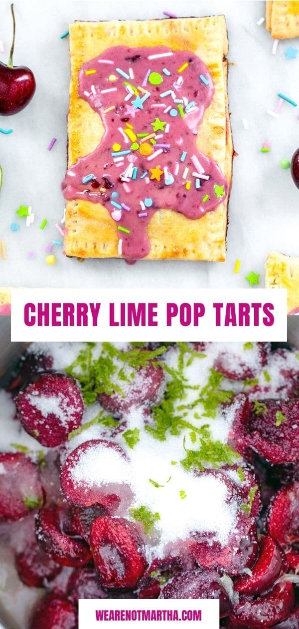 Cherry Lime Pop Tarts