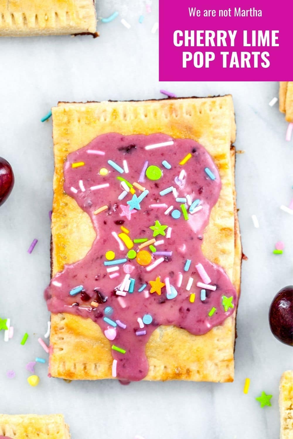 Cherry Lime Pop Tarts