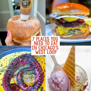 7 Places You Need to Eat in Chicago's West Loop Neighborhood -- If you're planning a trip to Chicago, make sure you plan to spend plenty of time in the West Loop neighborhood. You won't be disappointed if you hit up these 7 spots for food and drinks! | wearenotmartha.com