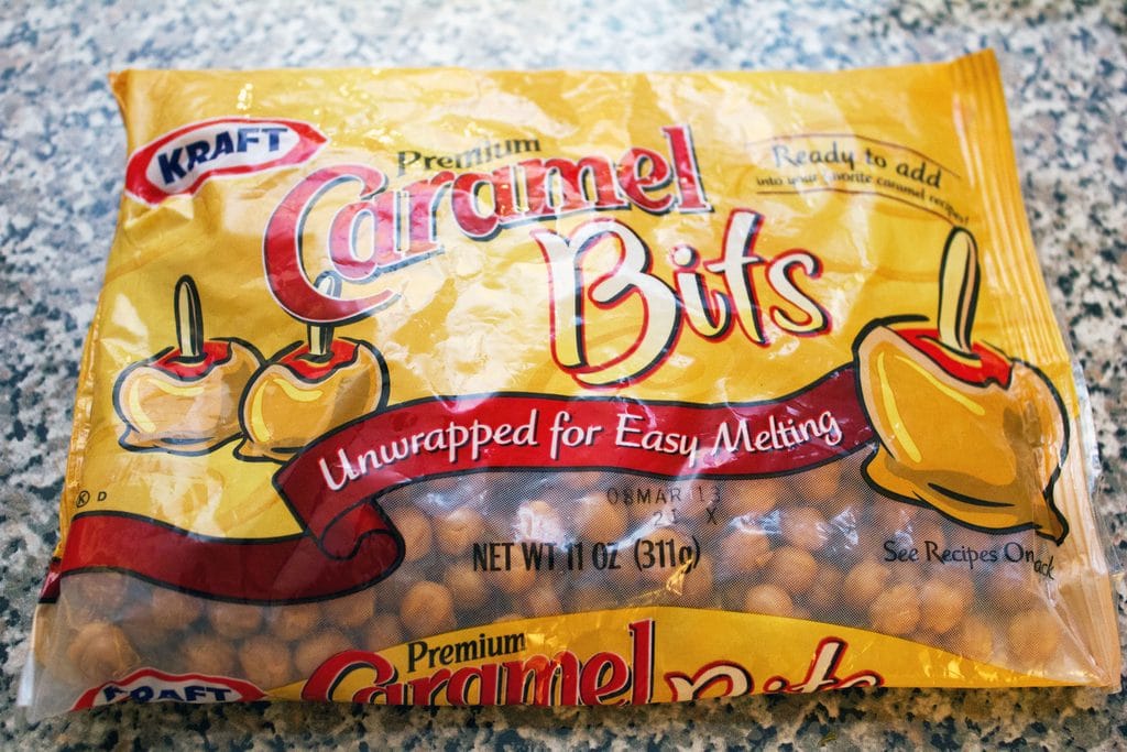 Bag of Kraft Caramel Bits