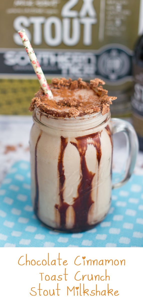 Chocolate Cinnamon Toast Crunch Stout Milkshake