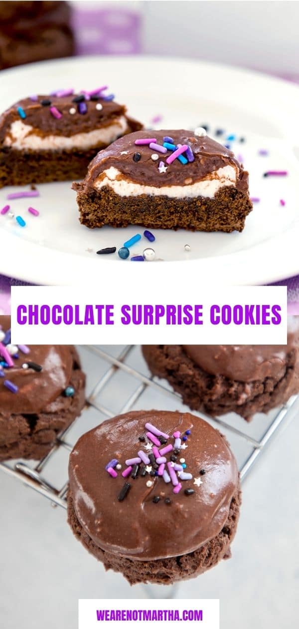 Chocolate Surprise Cookies