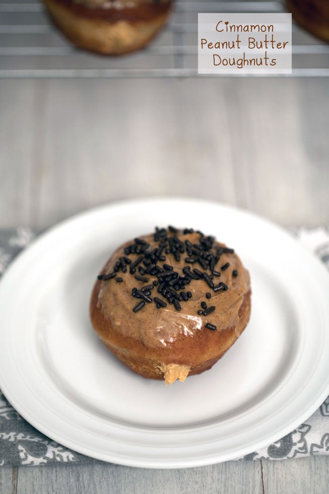 Cinnamon Peanut Butter Doughnuts Recipe We are not Martha