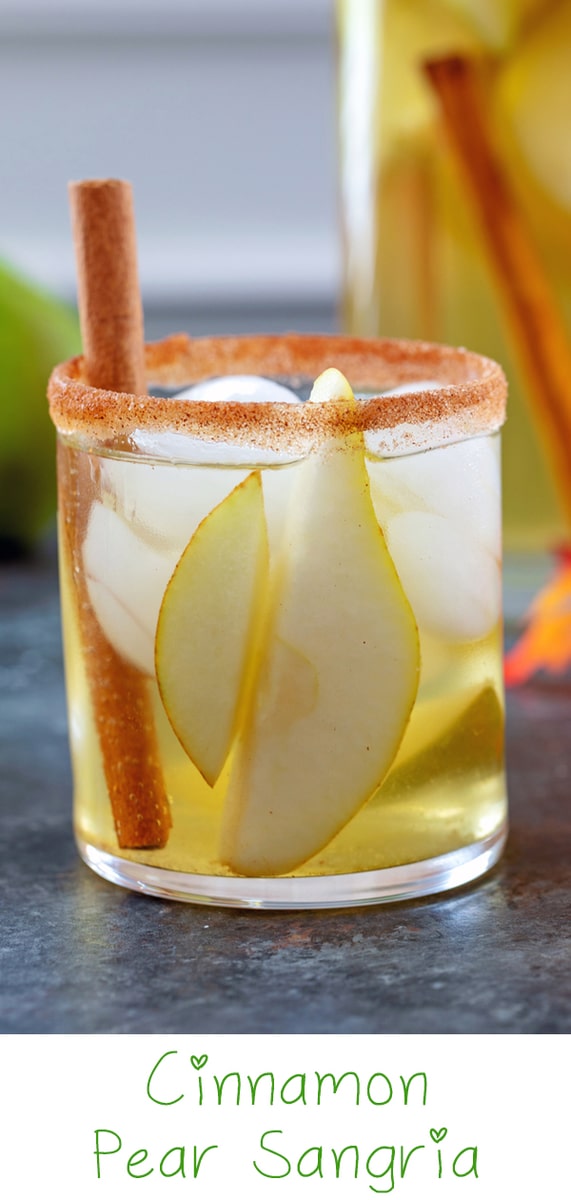 Cinnamon Pear Sangria