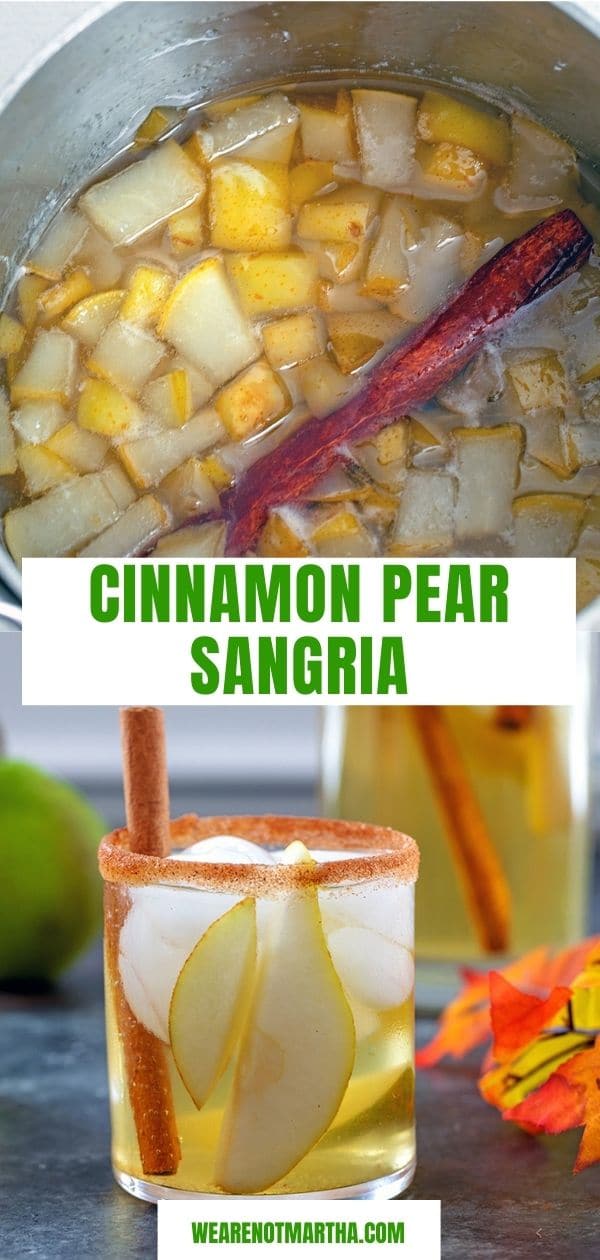 Cinnamon Pear Sangria