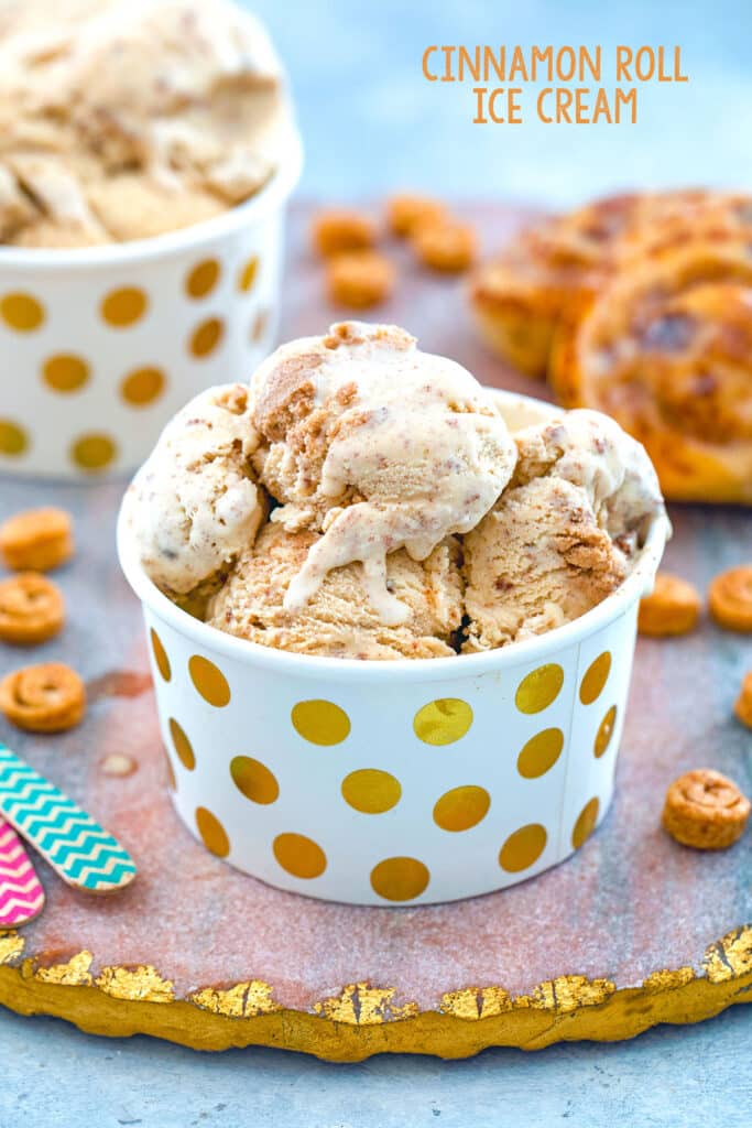 Cinnamon Roll Ice Cream Recipe We are not Martha