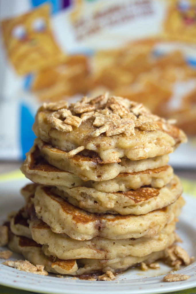 Cinnamon Toast Crunch Pancakes Recipe | We are not Martha