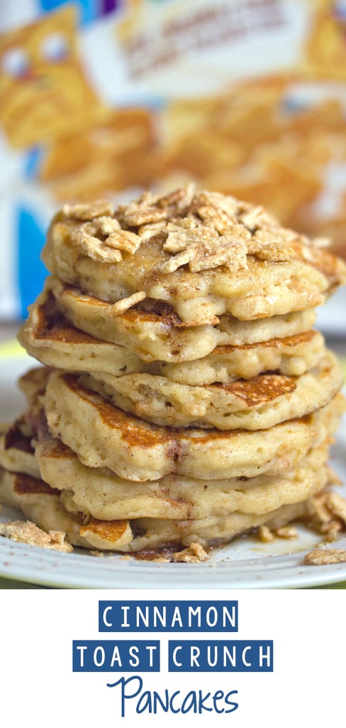 Cinnamon Toast Crunch Pancakes