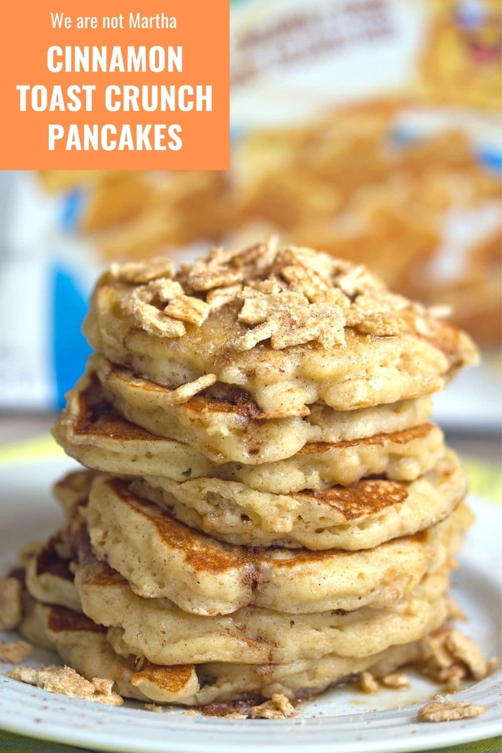 Cinnamon Toast Crunch Pancakes Recipe | We are not Martha