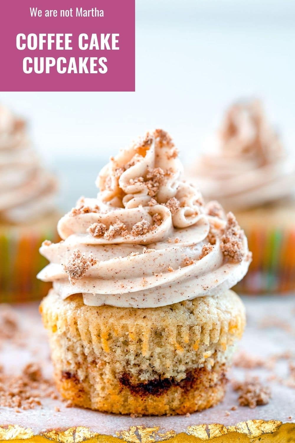 Coffee Cake Cupcakes