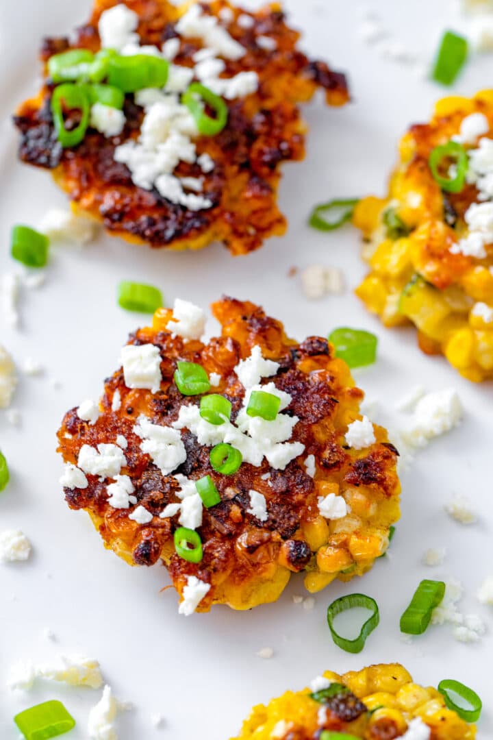 Fresh Corn Cakes with Feta Recipe We are not Martha