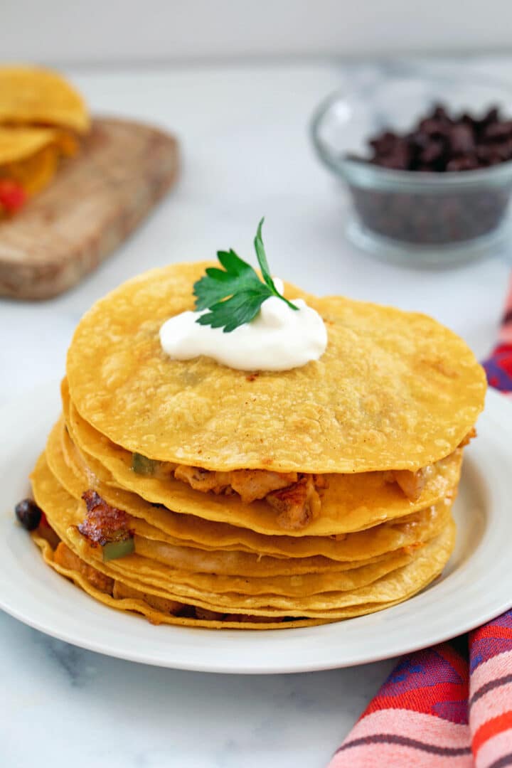 Corn Tortilla Quesadillas Recipe We are not Martha