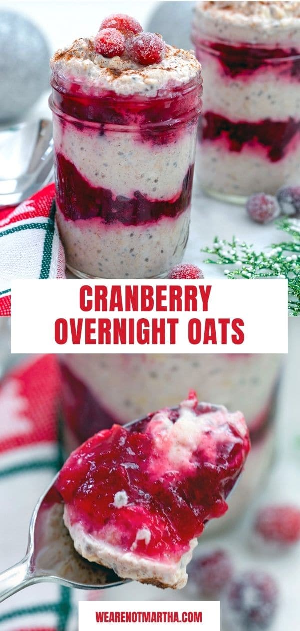 Cranberry Overnight Oats