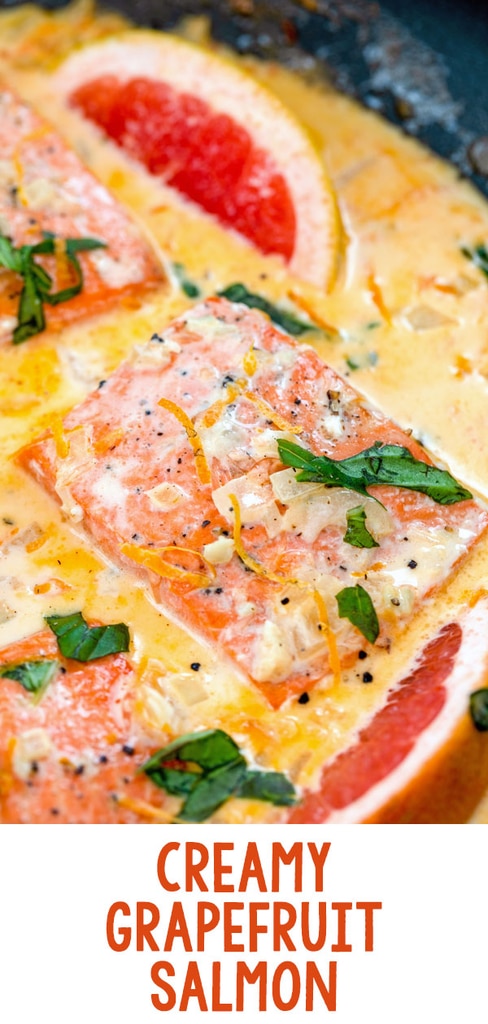 Creamy Grapefruit Salmon