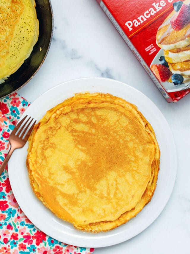 Crepes with Pancake Mix Story