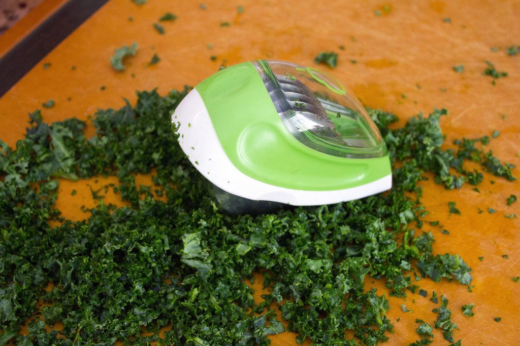 Chopping Kale | wearenotmartha.com