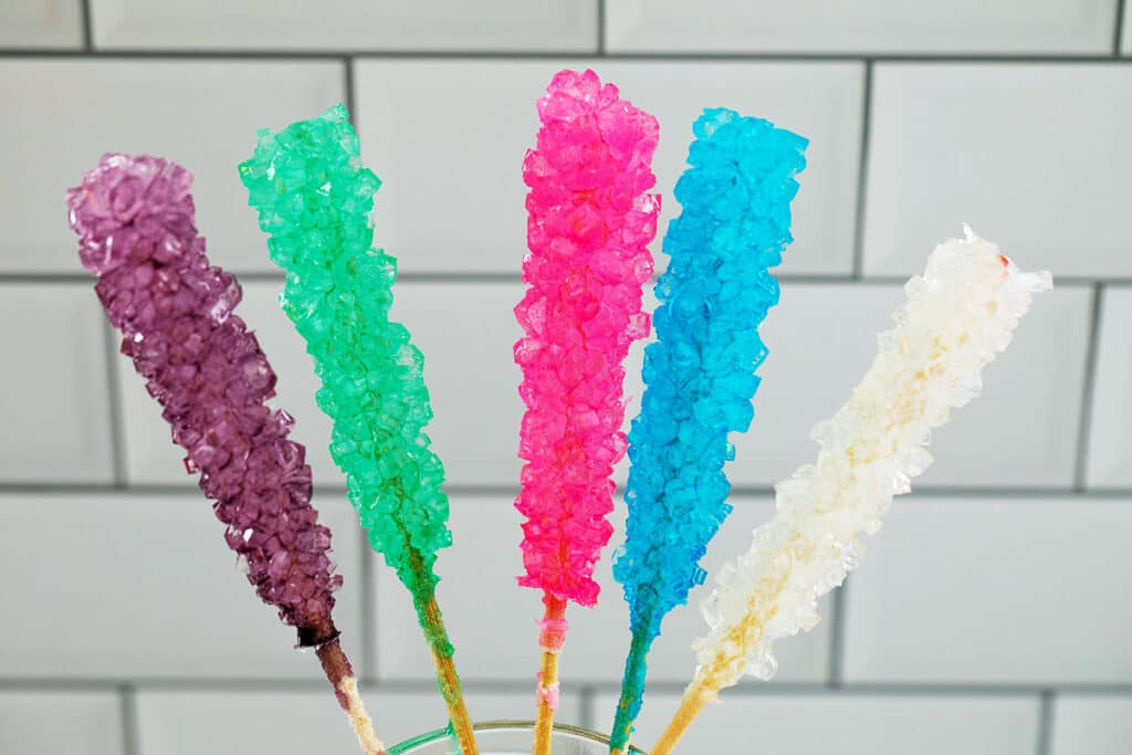 How to make Rock Candy/Sugar Crystals - Edible Science