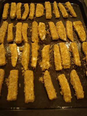 Baked Mozzarella Sticks