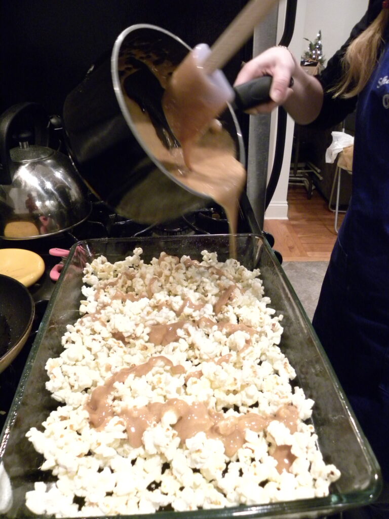 pour over popcorn